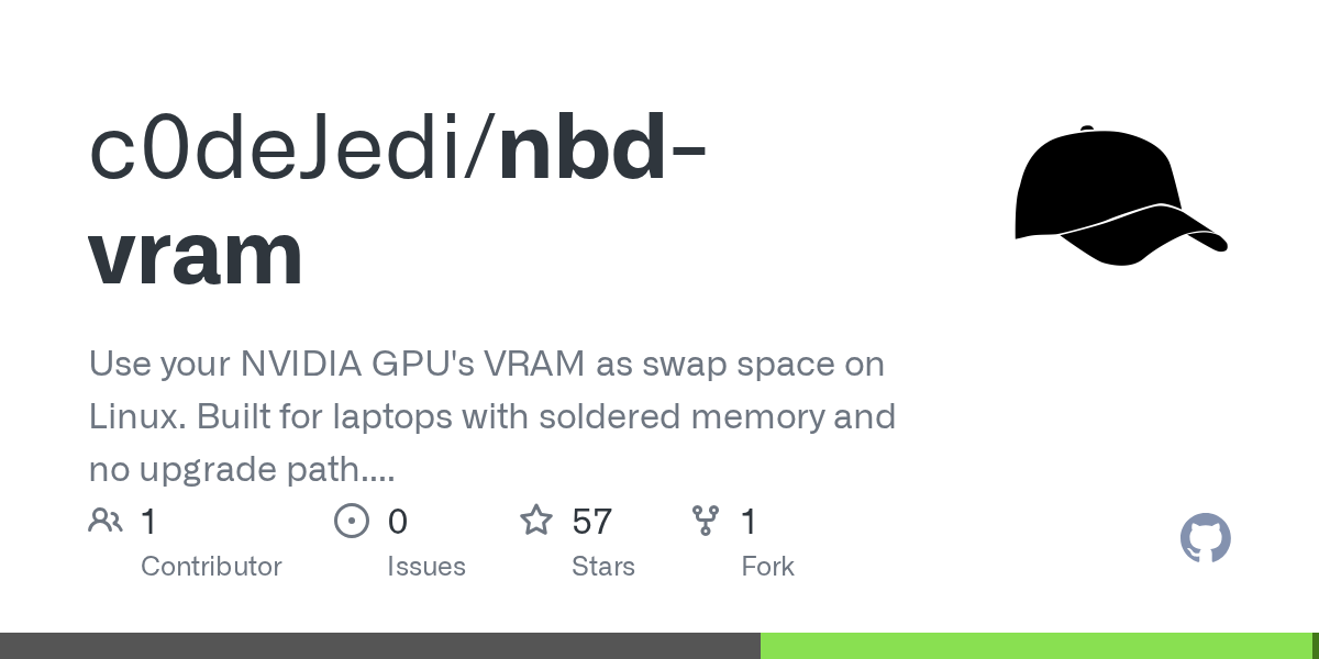 Biến VRAM card Nvidia thành bộ nhớ Swap trên Linux để tăng hiệu năng