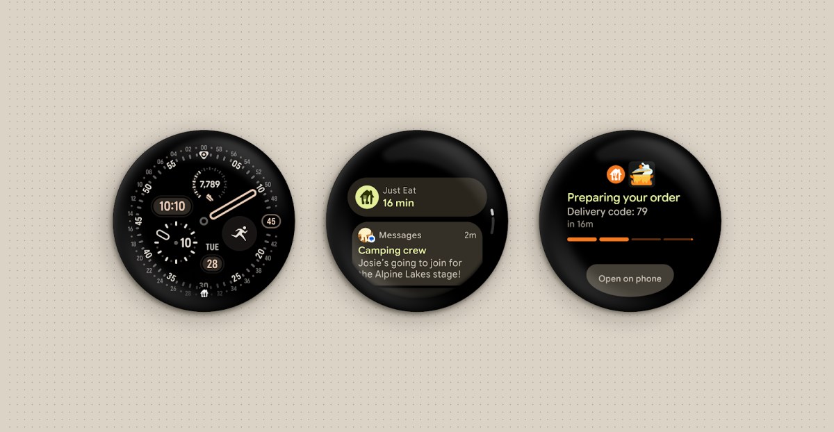 Google ra mắt Wear OS 7: Cập nhật trực tiếp theo thời gian thực và pin "trâu" hơn