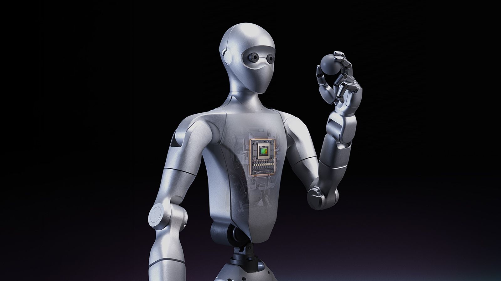 Robot hình người kết hợp công nghệ Mỹ và Trung