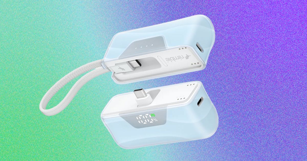 Sạc dự phòng mô-đun Nimble SharePower: Thiết kế thông minh chia sẻ năng lượng cho bạn bè
