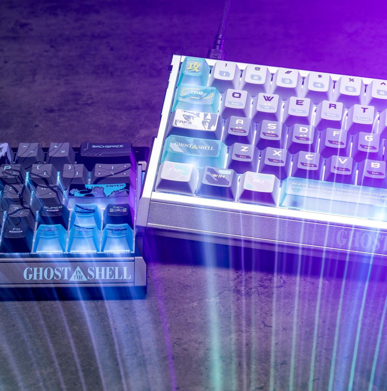 Chiếc bàn phím phiên bản Cyber Blue