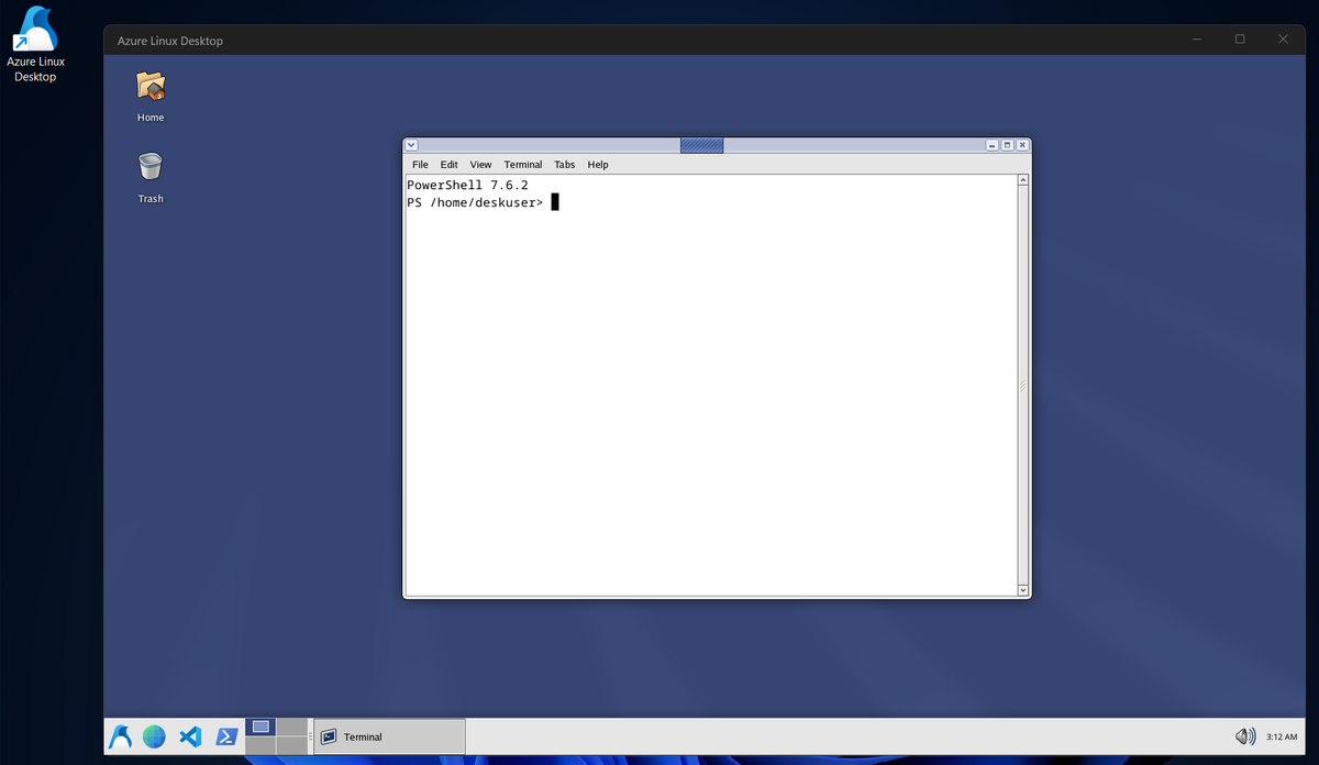 Azure Linux Desktop: Bản mashup thú vị từ WSLc, WinUI Reactor và Azure Linux 4.0