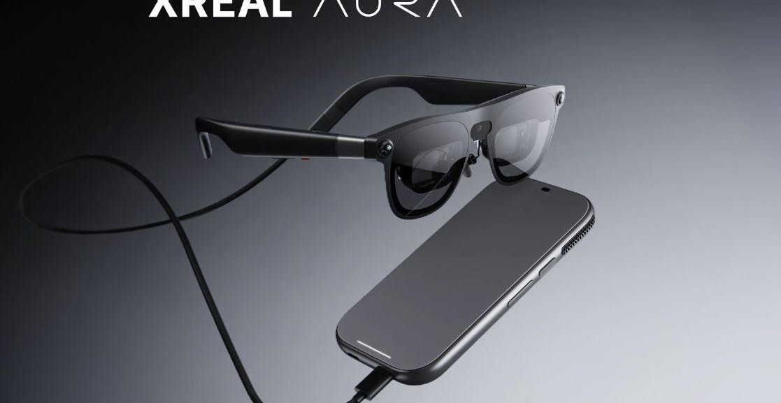 Kính XR Xreal Aura hợp tác với Google chính thức mở đặt trước