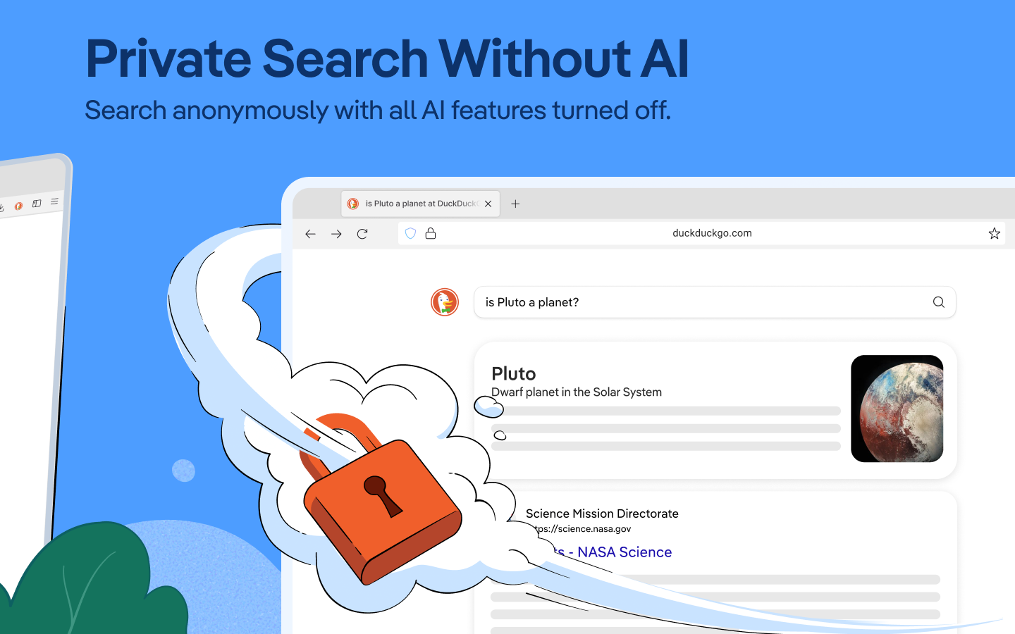 DuckDuckGo no AI