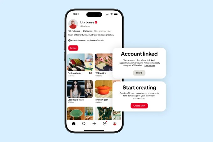 Liên kết hồ sơ Pinterest