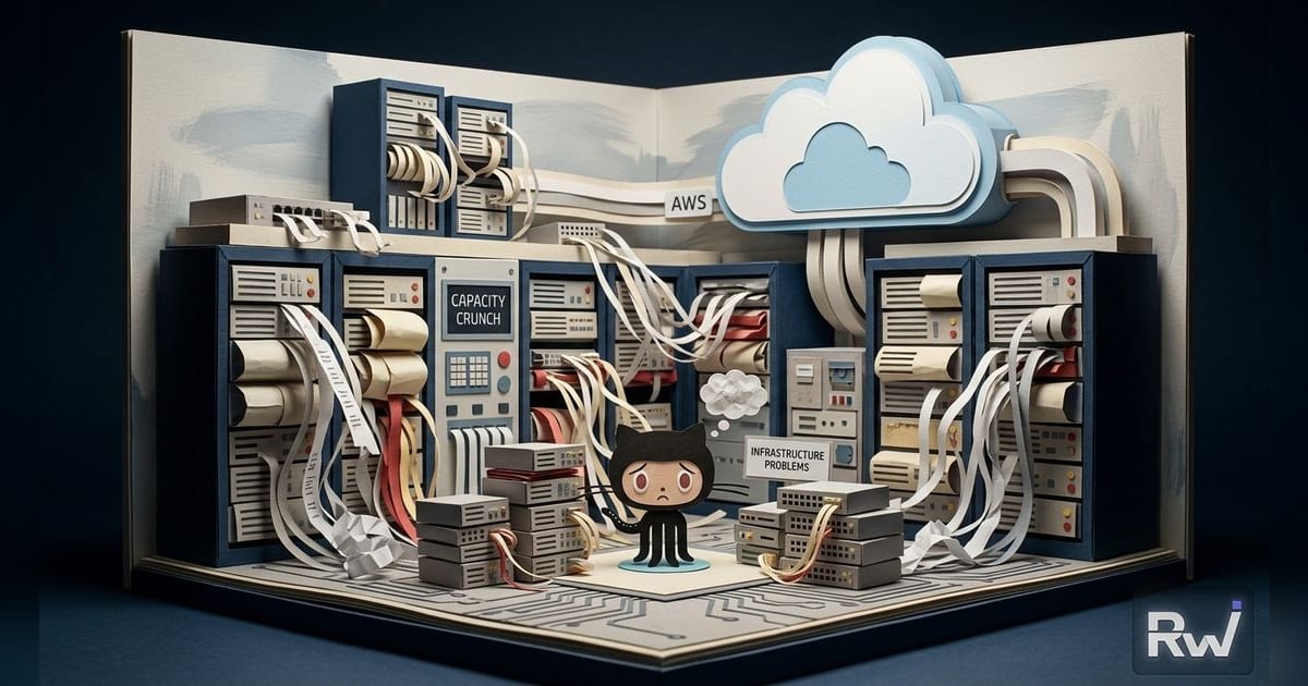 Microsoft phải dùng hạ tầng của AWS để giải quyết tình trạng quá tải AI trên GitHub