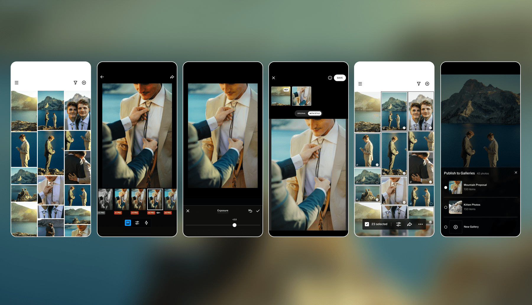 Quy trình làm việc trên VSCO Studio Pro