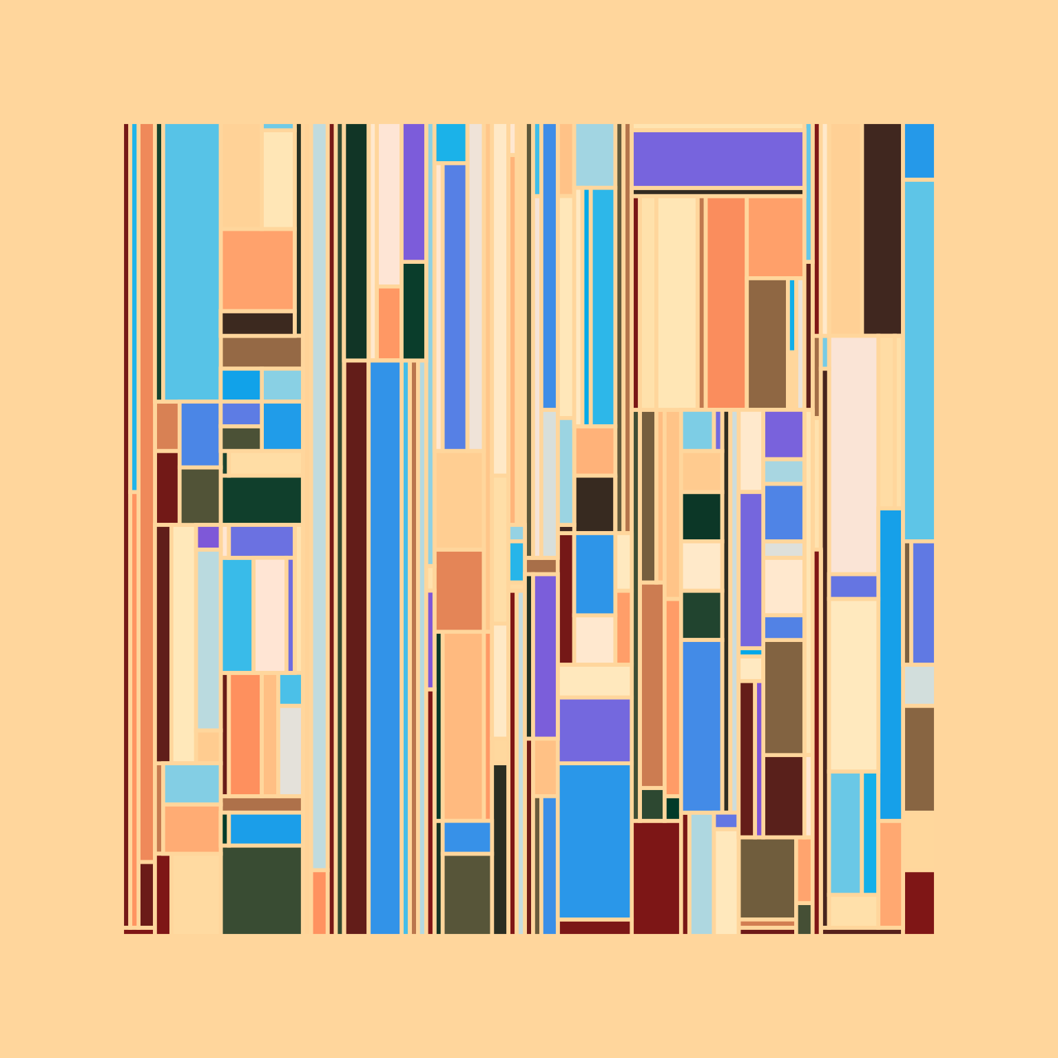 Linear Cosine Palettes: Tạo bảng màu cho nghệ thuật thuật toán với hàm Cosine