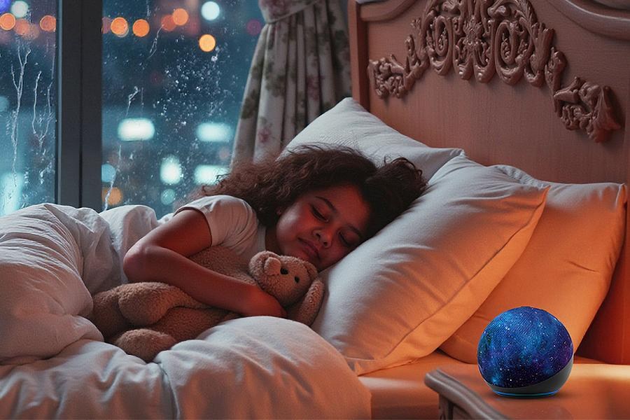 Loa Echo Kids và đèn Echo Glow hỗ trợ tính năng Sleep Studio