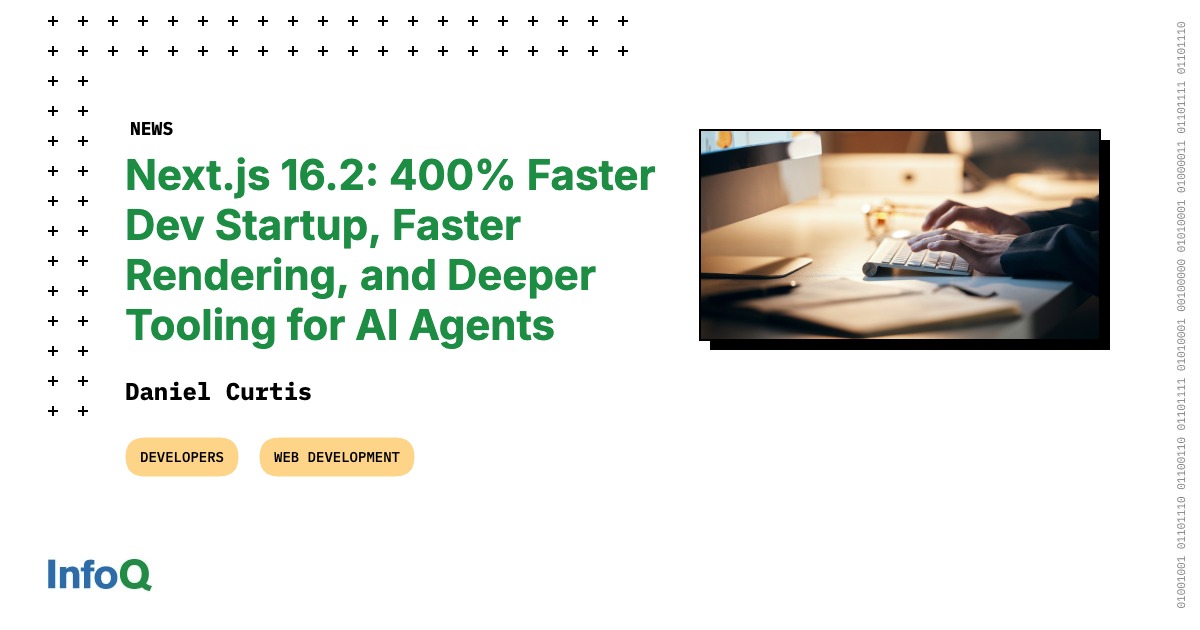 Next.js 16.2: Khởi động nhanh hơn 400%, hỗ trợ sâu cho AI Agent và hiệu năng vượt trội