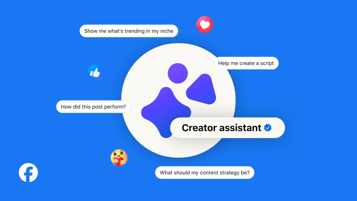 Meta tung ra trợ lý AI mới hỗ trợ nhà sáng tạo trên Facebook