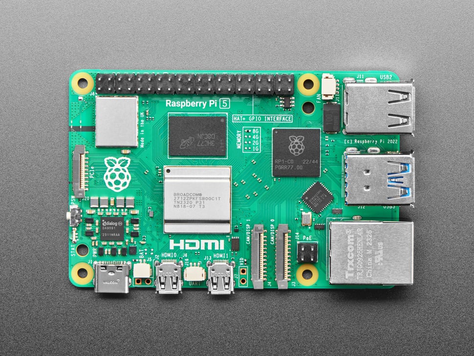 Góc nhìn chi tiết các cổng kết nối trên Raspberry Pi 5