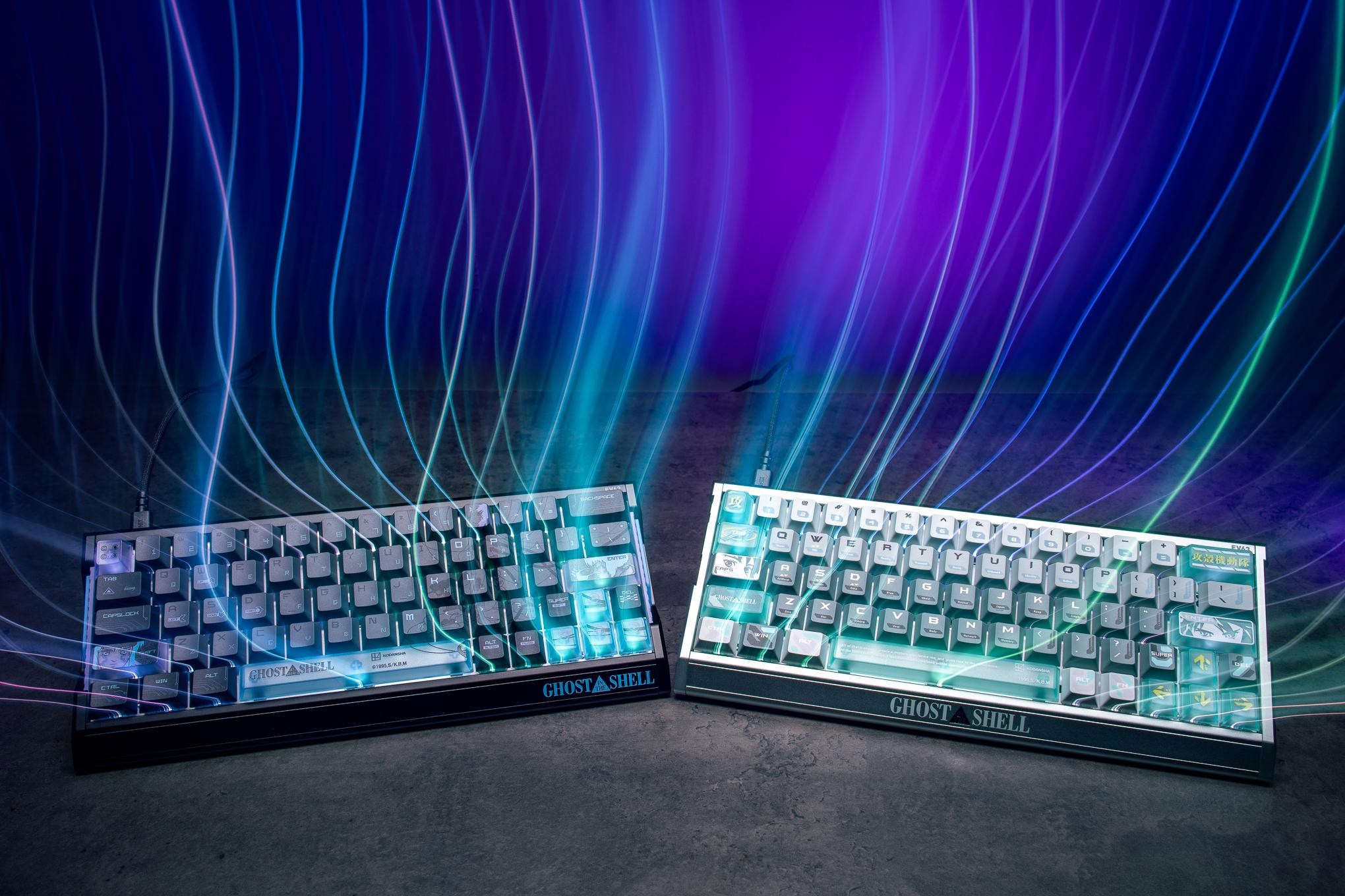 Bàn phím Iqunix EV63 Ghost in the Shell Edition