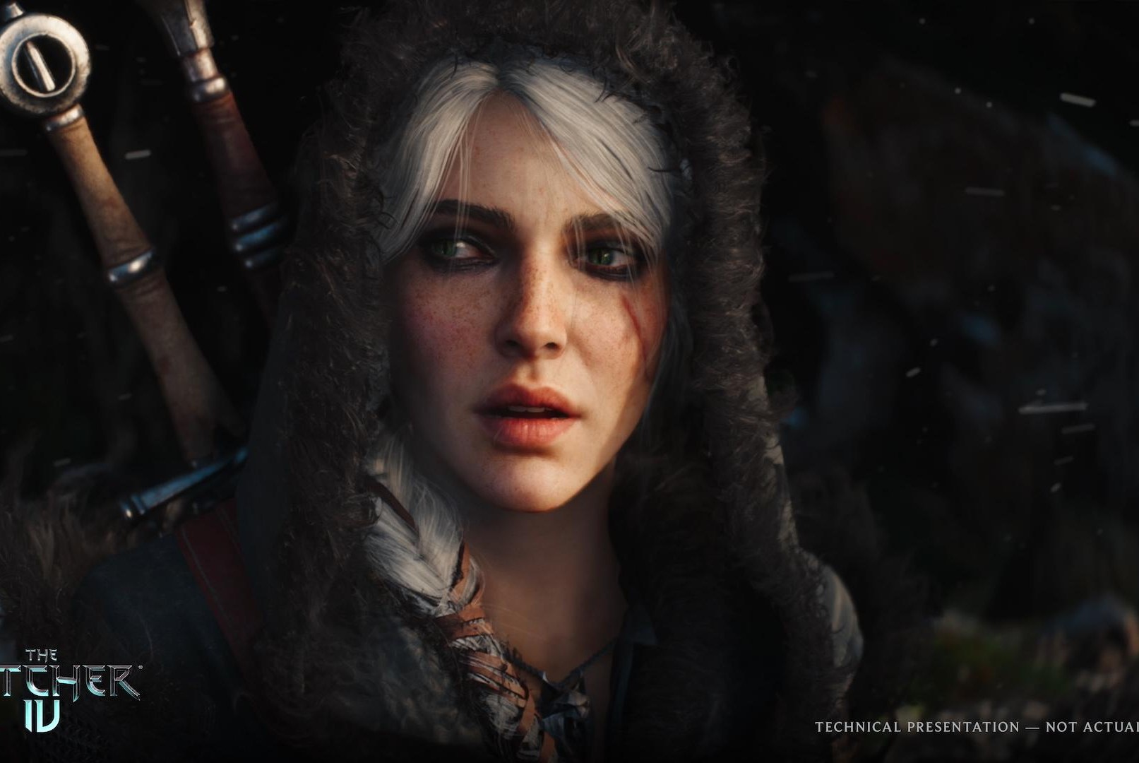 The Witcher 4 UE5 tech demo với nhân vật Ciri