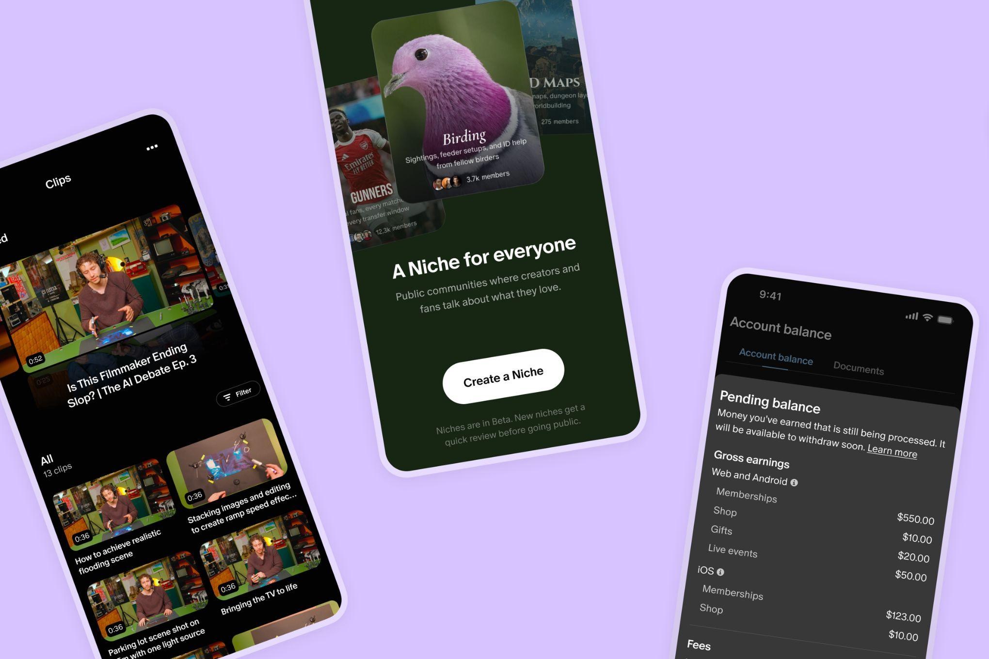 Giao diện cập nhật của Patreon với lộ trình phát triển mới