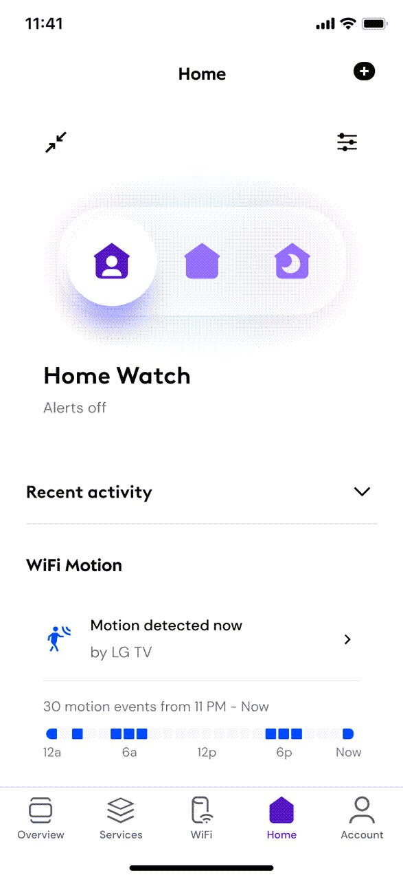 Sơ đồ minh họa cách WiFi Motion hoạt động