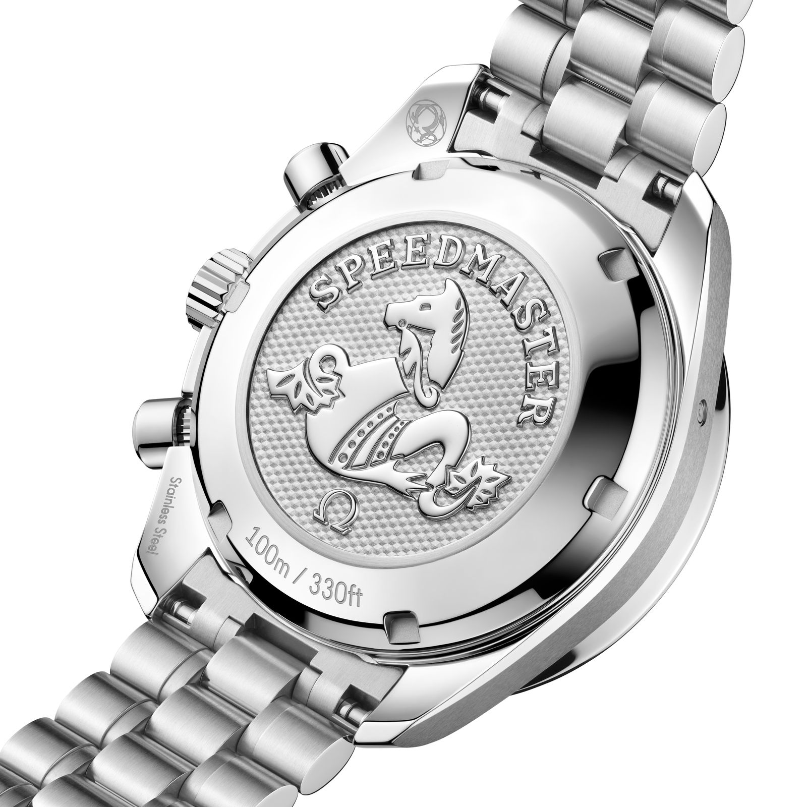 Omega Speedmaster 38mm nhìn từ phía sau