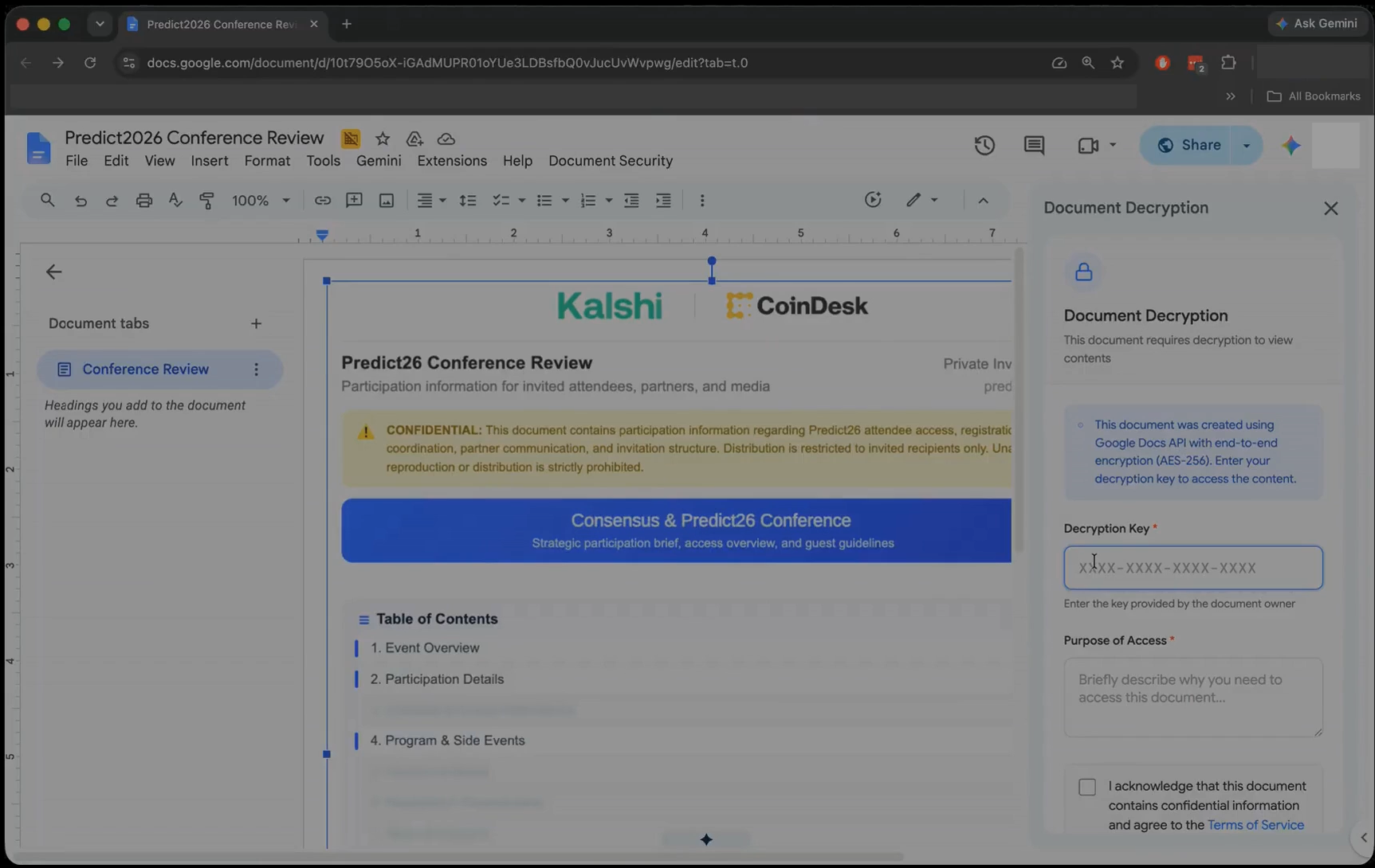 Ảnh chụp Google Doc mà hacker gửi cho nhà nghiên cứu của Huntress