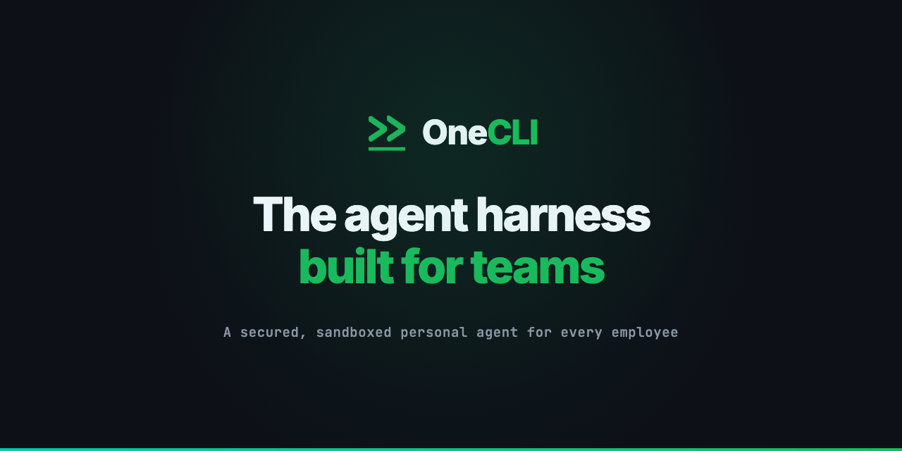 OneCLI (YC S26): Nền tảng mã nguồn mở cấp agent an toàn, sandboxed cho đội nhóm