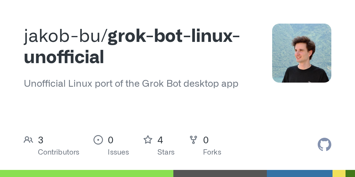 Grok Bot cho Linux: Bản port không chính thức từ ứng dụng gốc (mã nguồn mở)