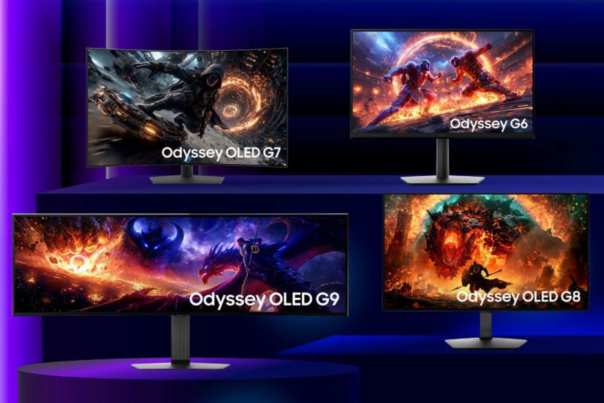 Samsung Odyssey gaming monitors 2027