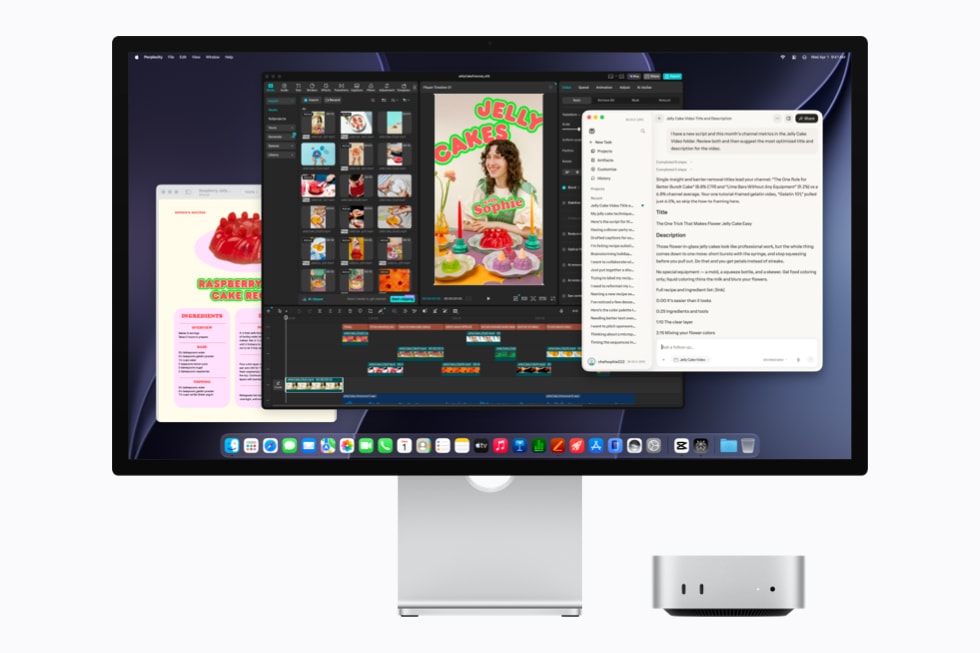 Kết nối đa dạng và mạnh mẽ trên Mac mini mới