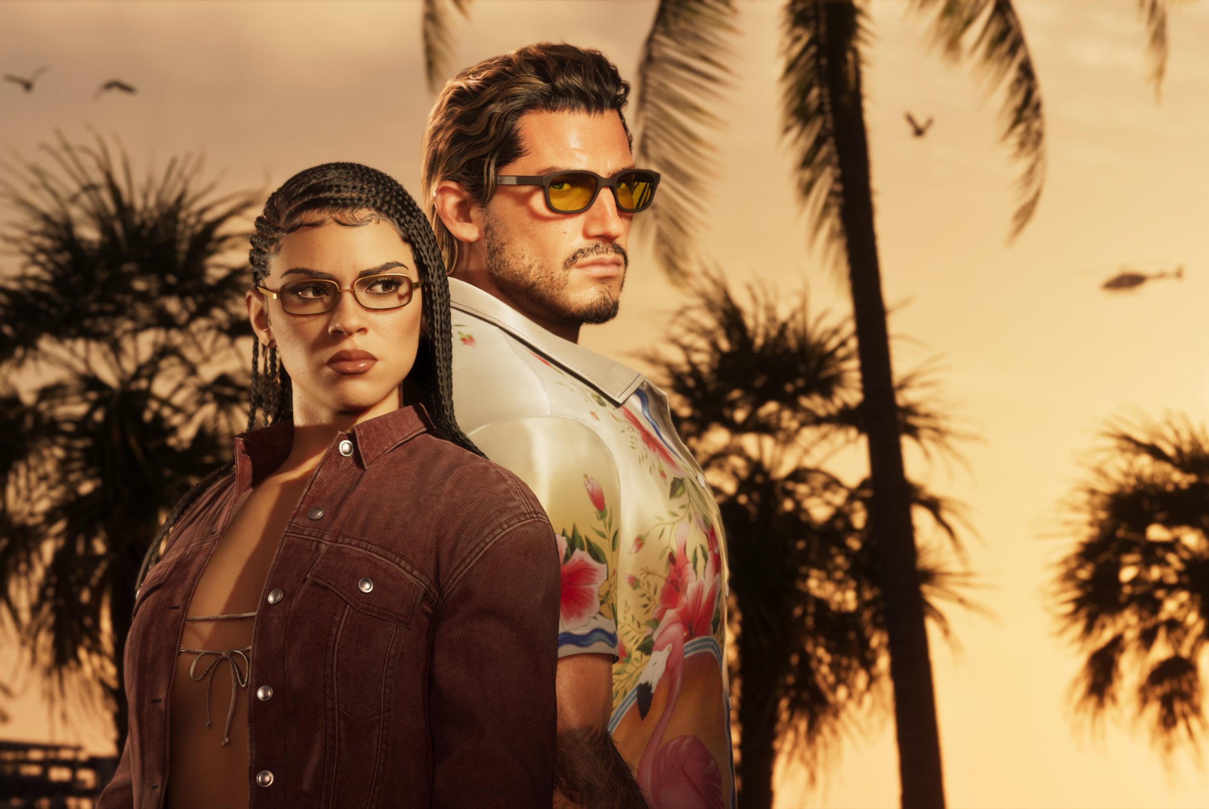 Hình ảnh giới thiệu GTA VI từ Rockstar Games