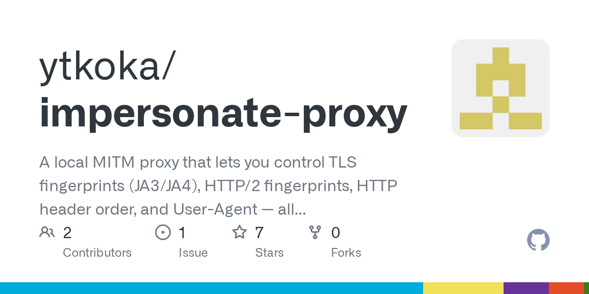 impersonate-proxy: Công cụ MITM proxy mã nguồn mở giúp kiểm soát TLS fingerprint để test bảo mật WAF