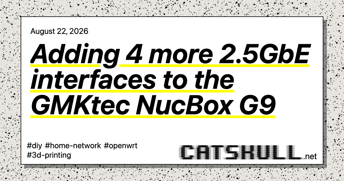 Nâng cấp GMKtec NucBox G9 thành router 5 cổng 2.5GbE với sự trợ giúp của AI