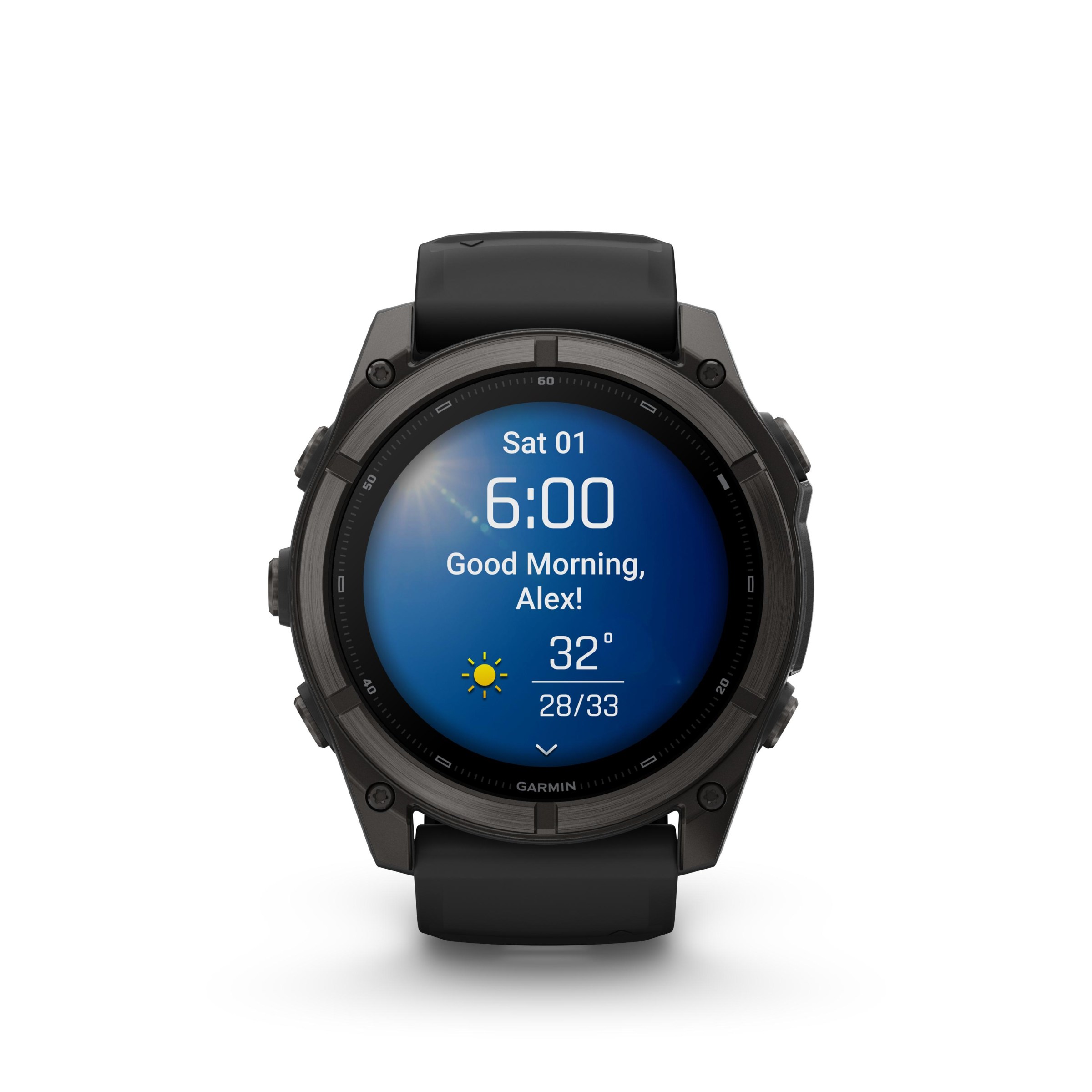 Fenix 9 Pro 51mm với báo cáo buổi sáng