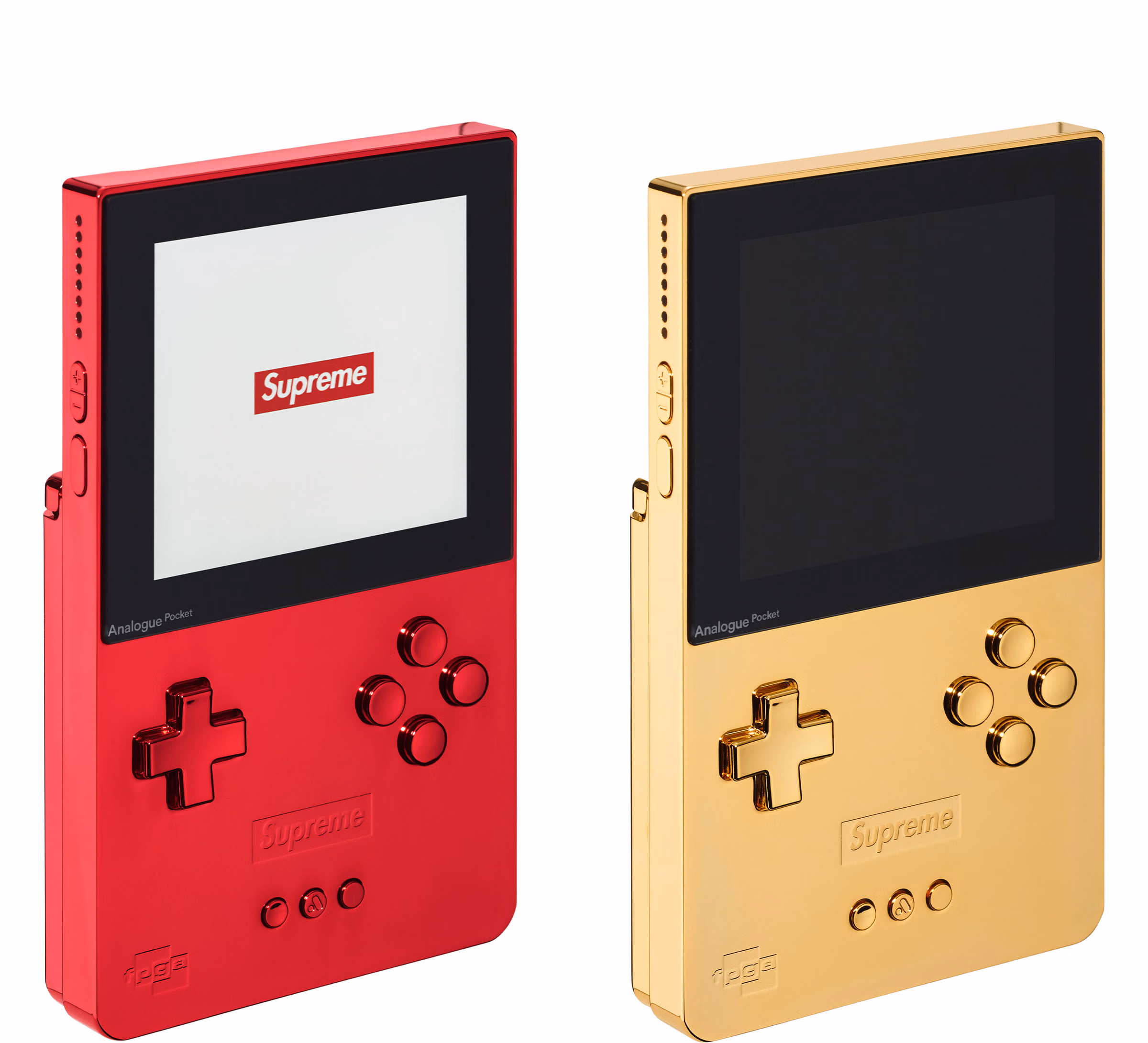 Analogue Pocket bản Supreme với hai tùy chọn màu đỏ và vàng