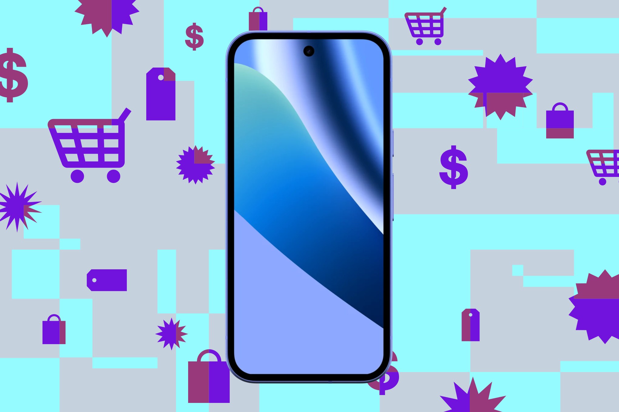 Google Pixel 10A trong tông màu oải hương, với các lựa chọn màu berry, fog và obsidian