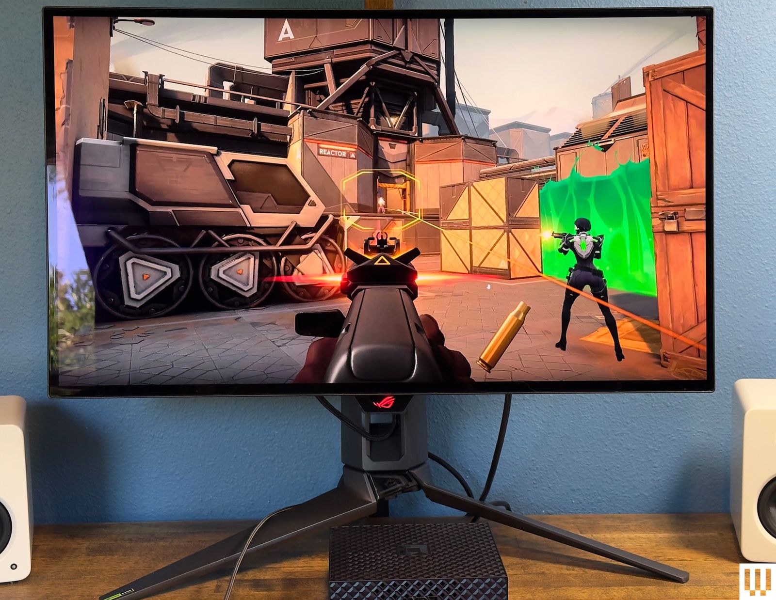 Màn hình Asus ROG Swift thể hiện chi tiết khi chơi game