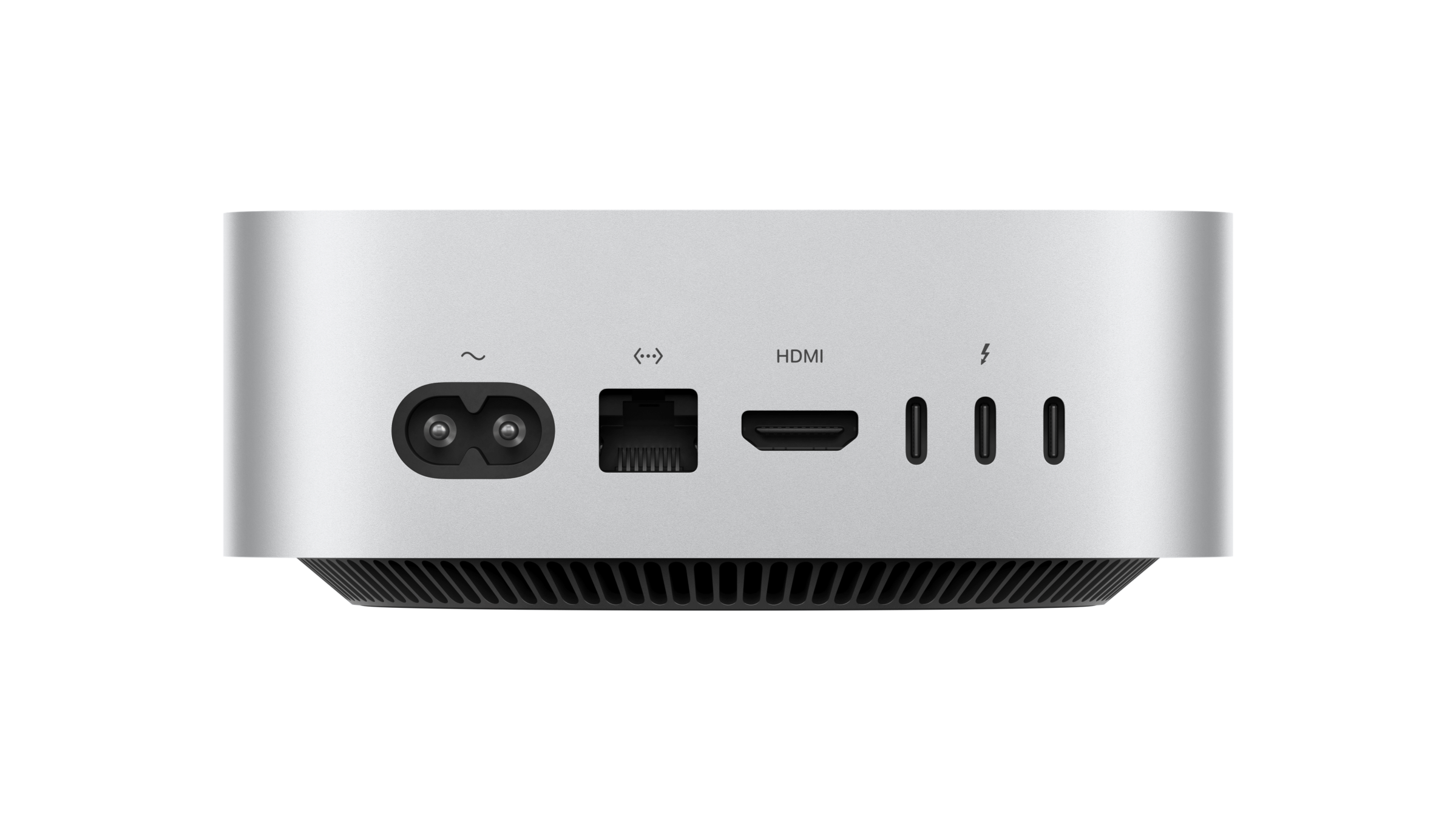 Các cổng kết nối phía sau của Mac Mini mới