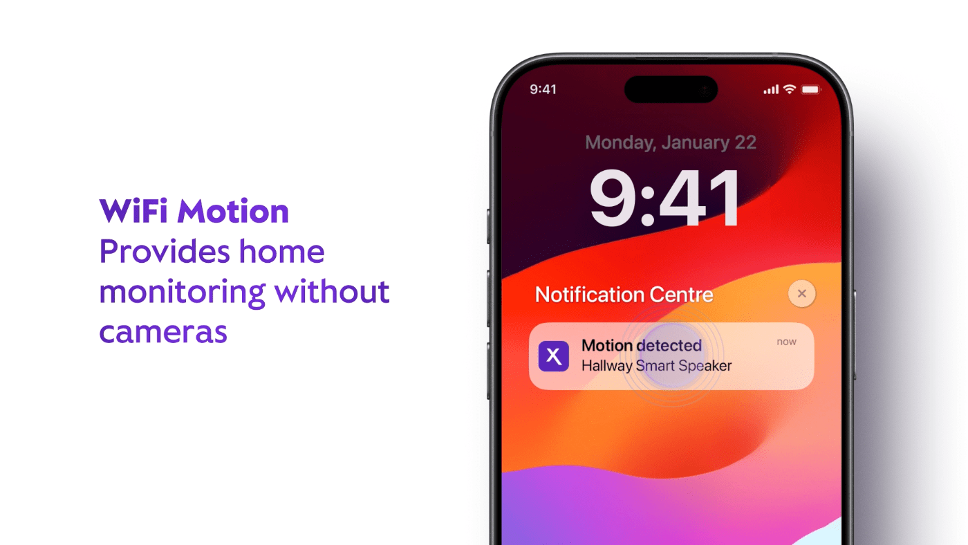 Ứng dụng Xfinity gửi thông báo khi phát hiện chuyển động của thiết bị kết nối Wi-Fi trong nhà