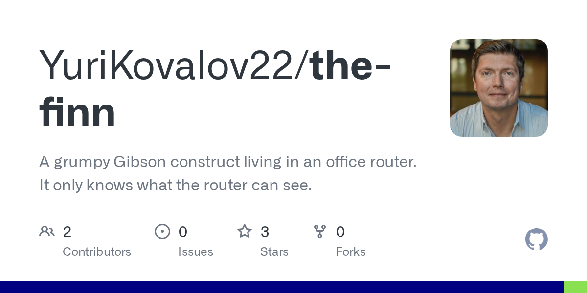 The Finn – một 'cư dân' AI sống trong router và không ngại phàn nàn