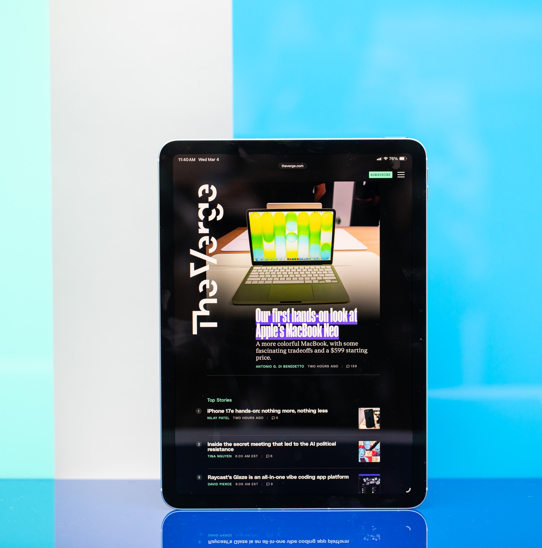 iPad Air M4 màu xám không gian