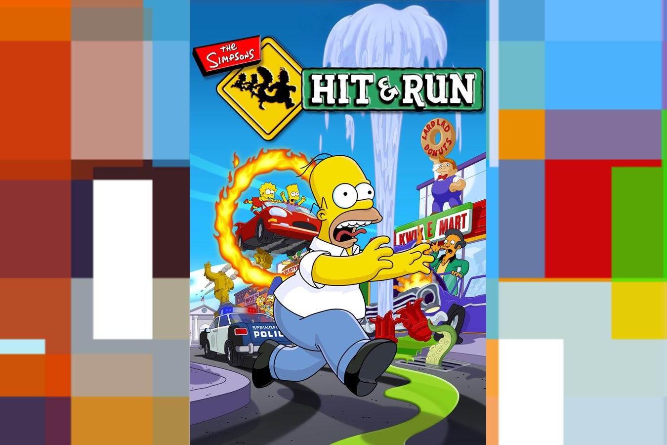 Hình ảnh minh họa từ tựa game The Simpsons: Hit & Run