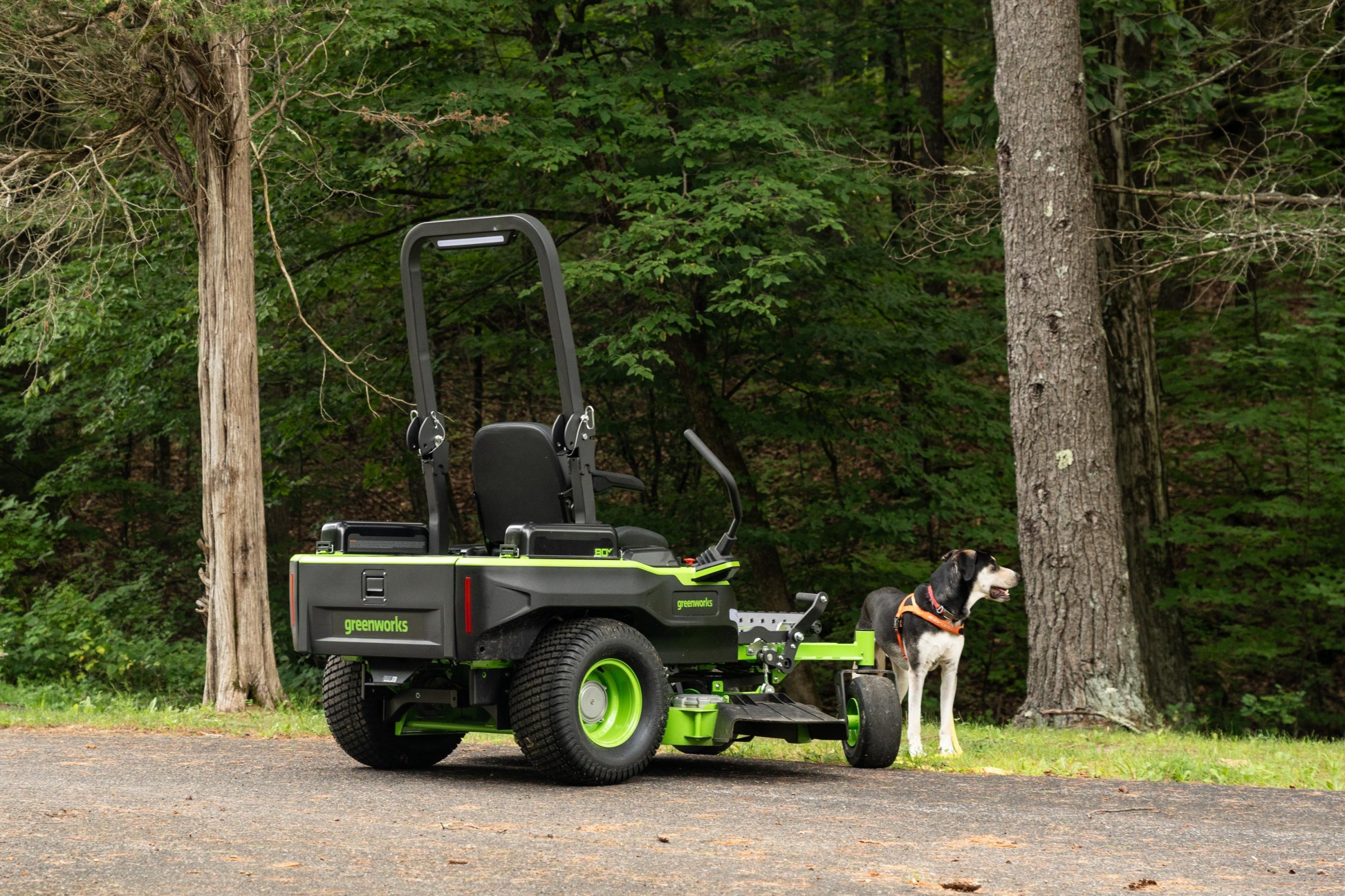 Khoang chứa phía sau của Greenworks MaximusZ