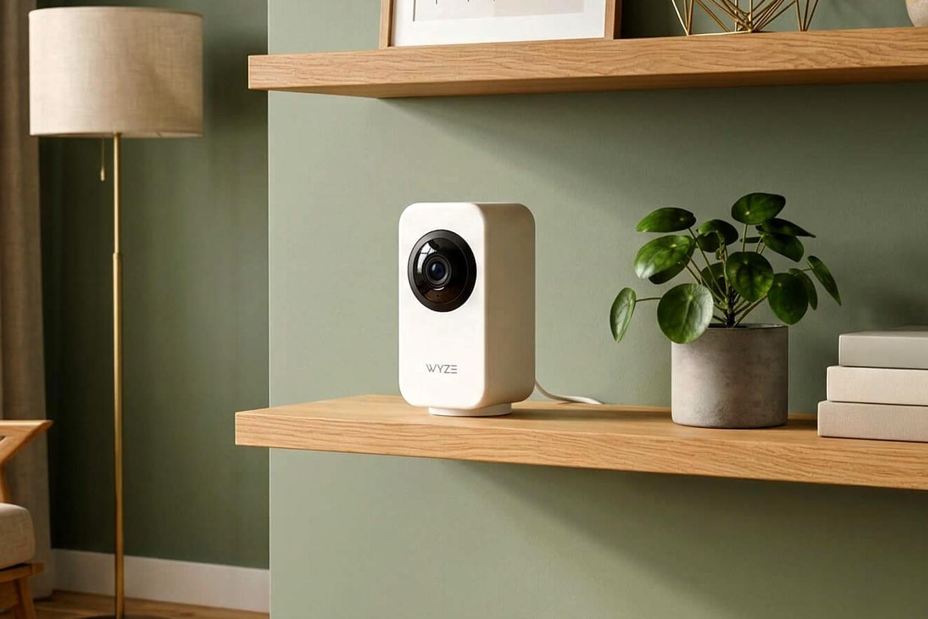 Camera Wyze Indoor Cam Pan với thiết kế hiện đại