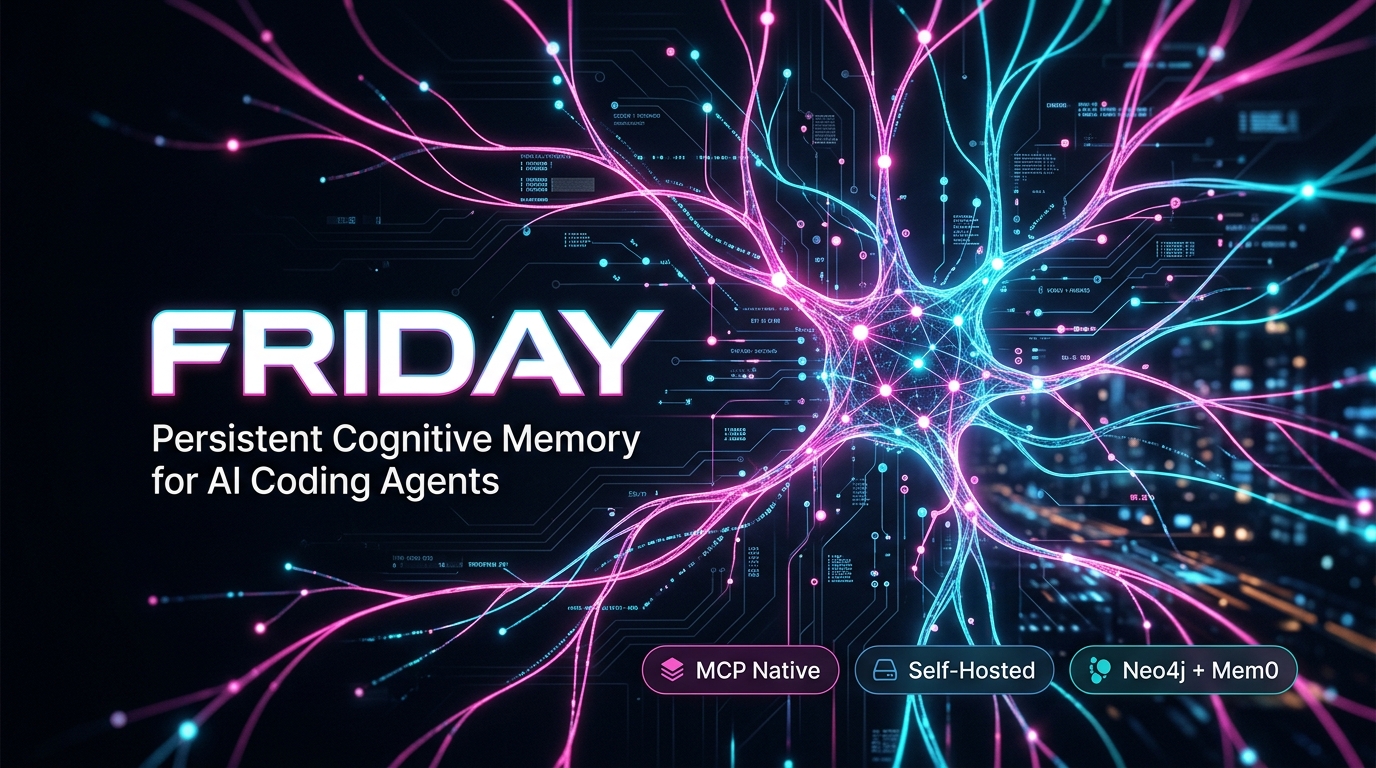 Friday – Bộ nhớ dài hạn tự lưu trữ cho các AI lập trình viên