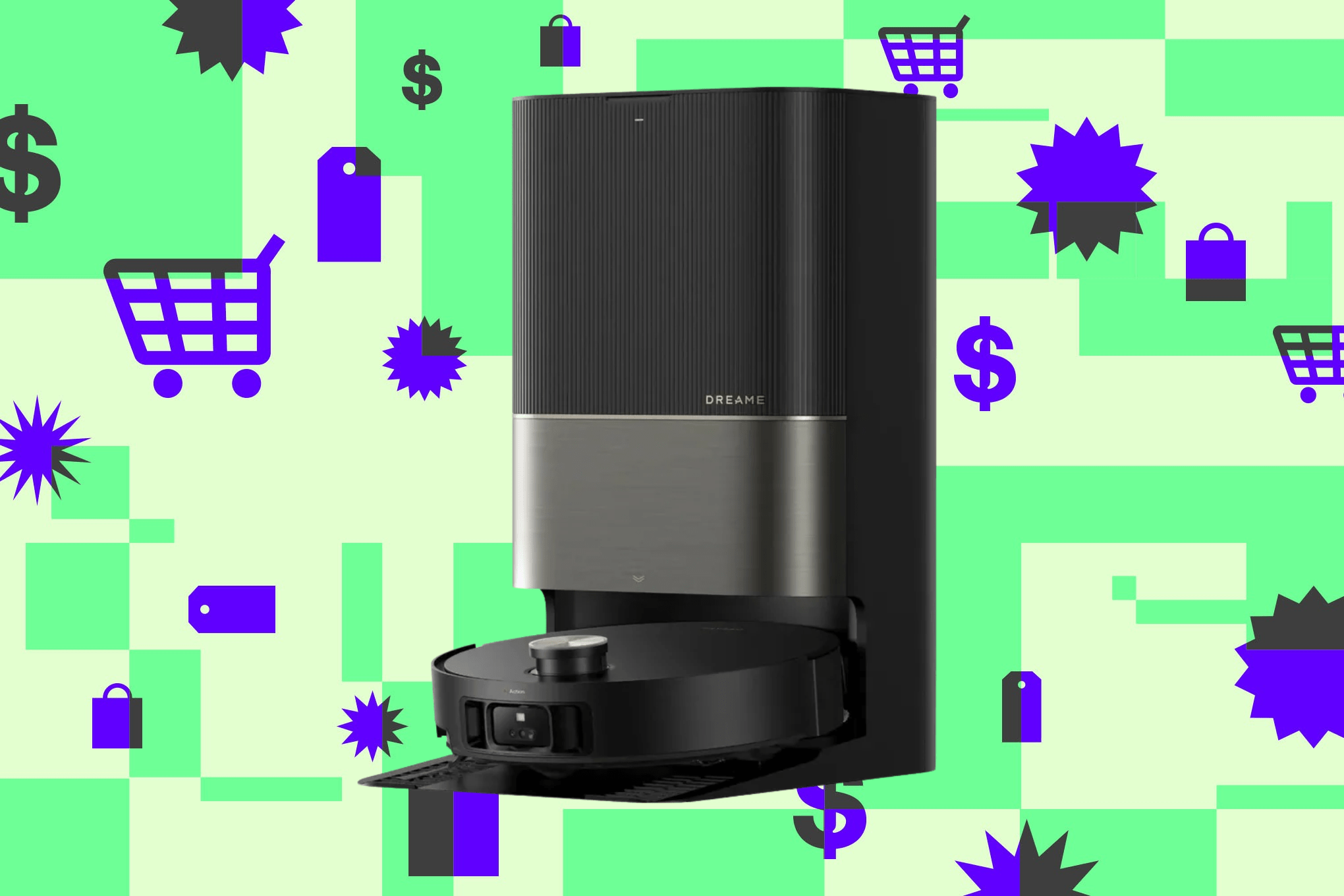 Robot hút bụi lai Dreame X50 Ultra