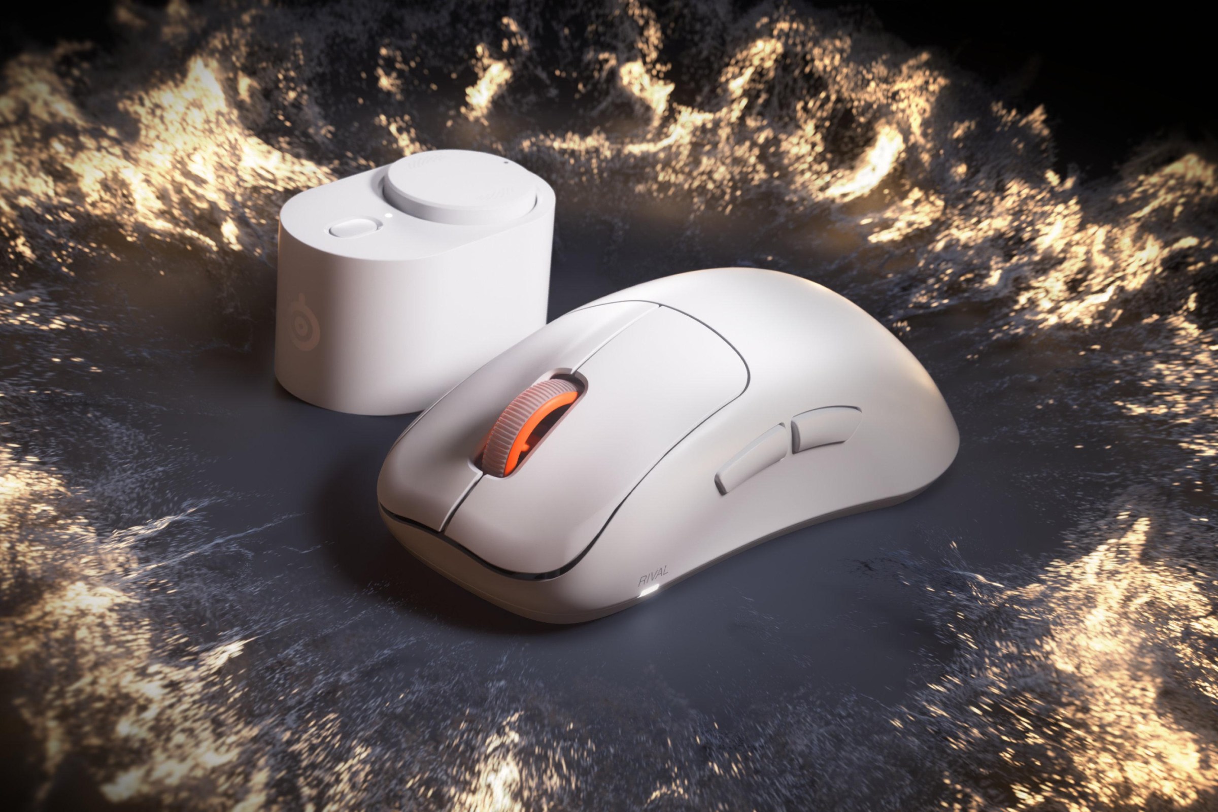 Chuột gaming SteelSeries Rival Pro màu trắng