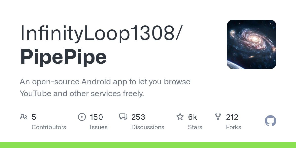 PipePipe: Bản fork cứng của NewPipe tích hợp SponsorBlock