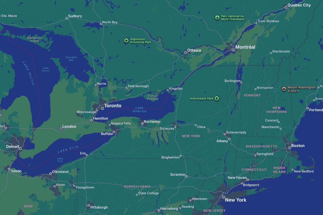 Apple Maps đổi tên hồ Ontario thành 'Lake America' theo lệnh của Trump