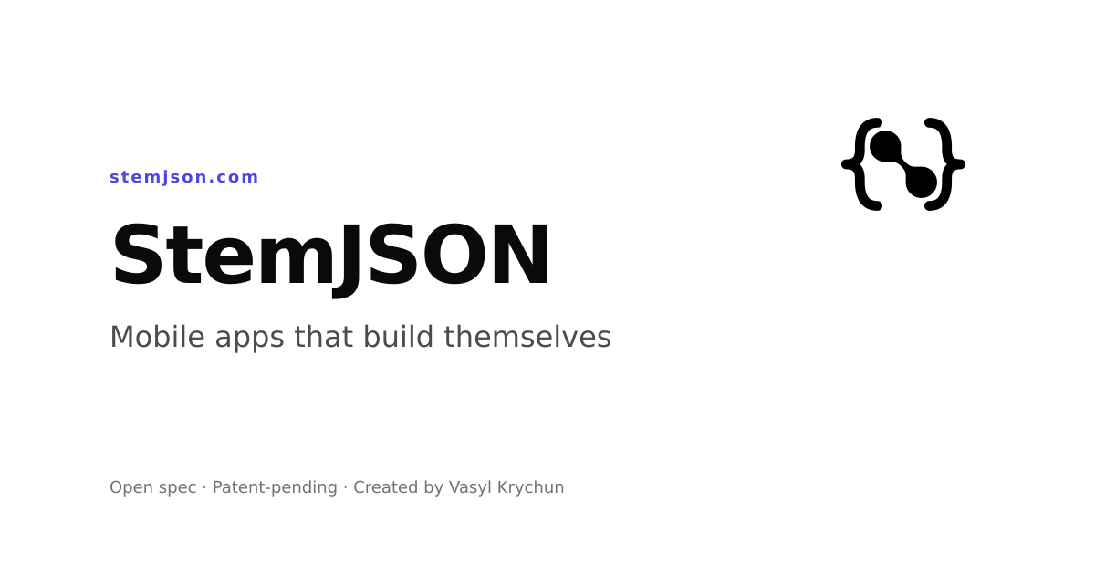 StemJSON: Ngôn ngữ dành cho AI giúp mở rộng ứng dụng di động ngay trên thiết bị