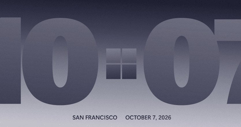Microsoft công bố sự kiện Windows và Surface vào ngày 7/10