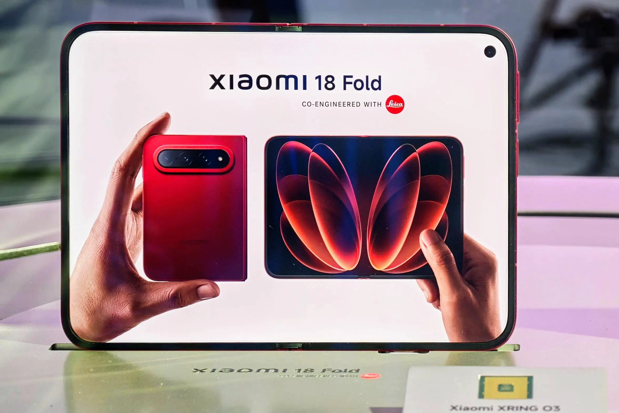 Chip Xring O3 bên trong Xiaomi 18 Fold