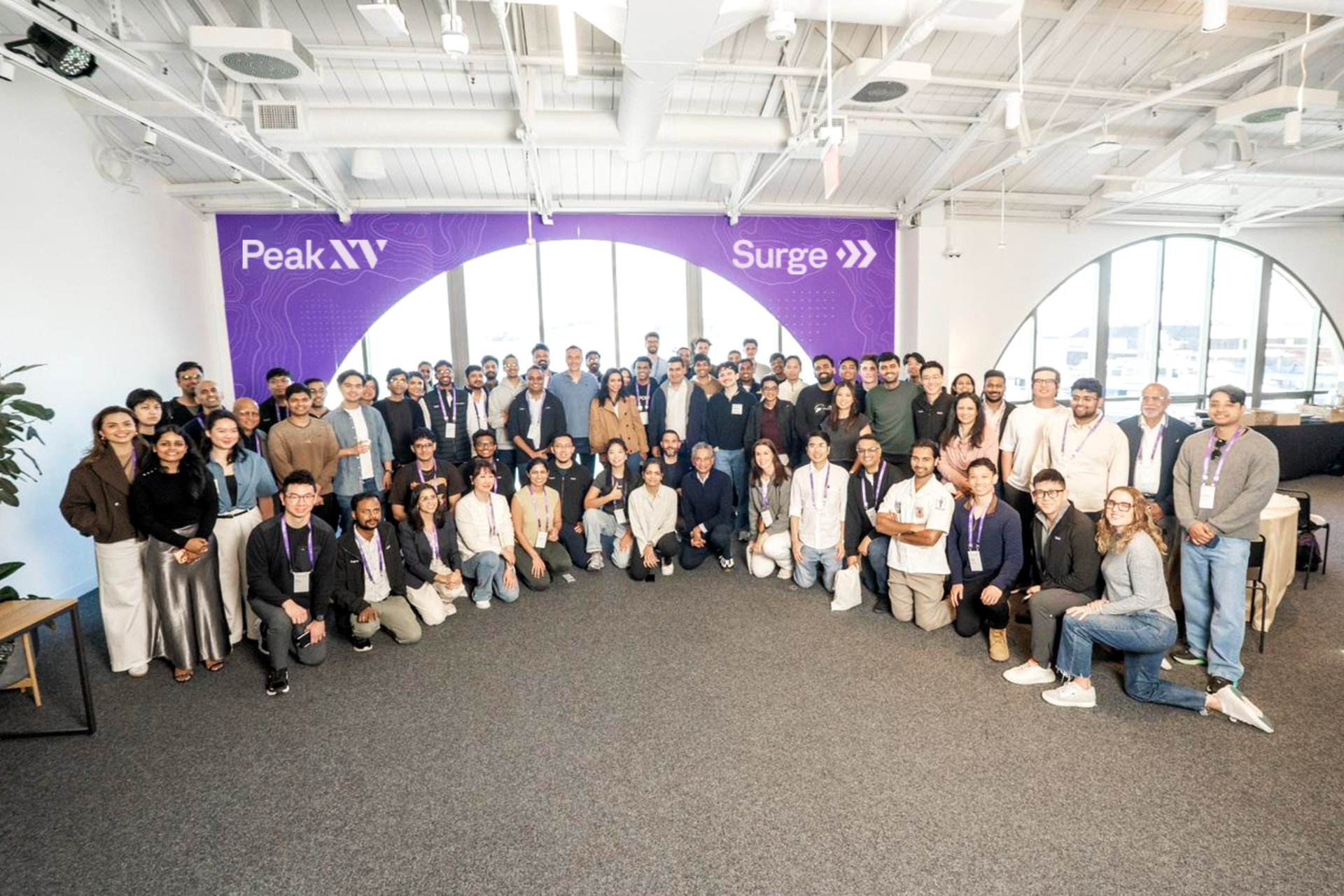 Các nhà sáng lập Surge tại chương trình Peak XV U.S. Immersion 2026
