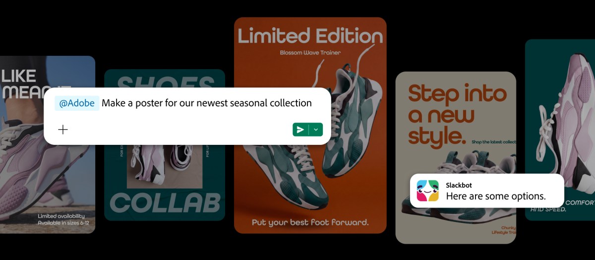 Adobe đưa bộ công cụ sáng tạo vào Slack, người dùng có thể chỉnh sửa ngay trong khung chat